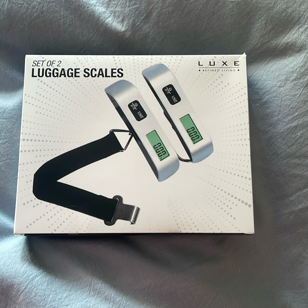 Luggage Scales unopened